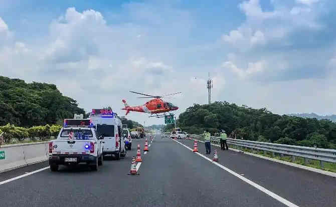 临高高速公路汽车救援案例